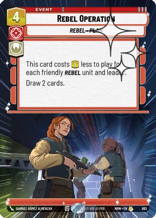 Rebel Operation (Hyperspace Foil) (683) - Homeworlds Foil