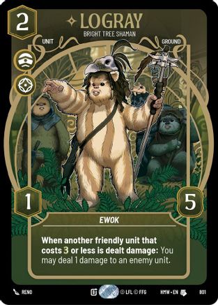 Logray - Bright Tree Shaman (Prestige) (801) - Homeworlds