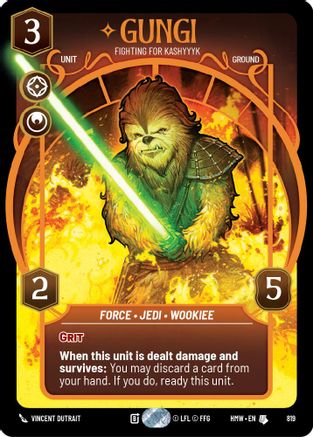Gungi - Fighting for Kashyyyk (Prestige) (819) - Homeworlds