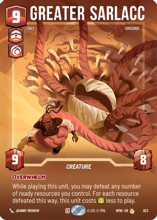 Greater Sarlacc (Prestige) (823) - Homeworlds