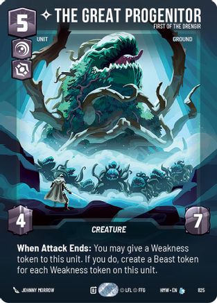 The Great Progenitor - First of the Drengir (Prestige) (825) - Homeworlds