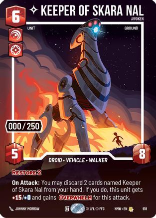 Keeper of Skara Nal - Awoken (Serialized) (918) - Homeworlds Foil