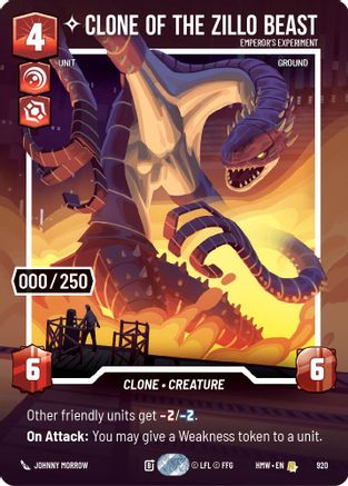 Clone of the Zillo Beast - Emperor&