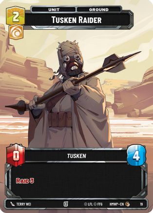 Tusken Raider (19) - Homeworlds Weekly Play Promos