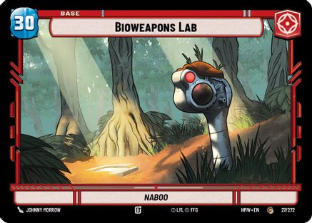 Bioweapons Lab // Weakness (27/272 // T02/05) - Homeworlds