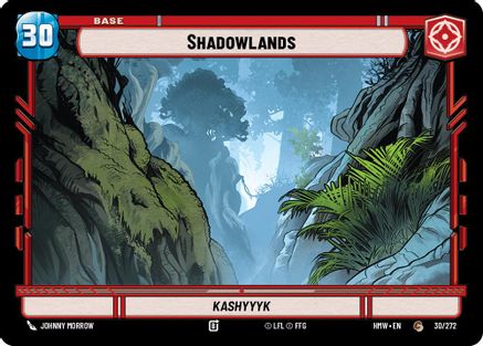 Shadowlands // Weakness (30/272 // T02/05) - Homeworlds