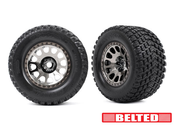 Gravix Belted Tires Assembled and Glued With XRT Race Wheels 7862