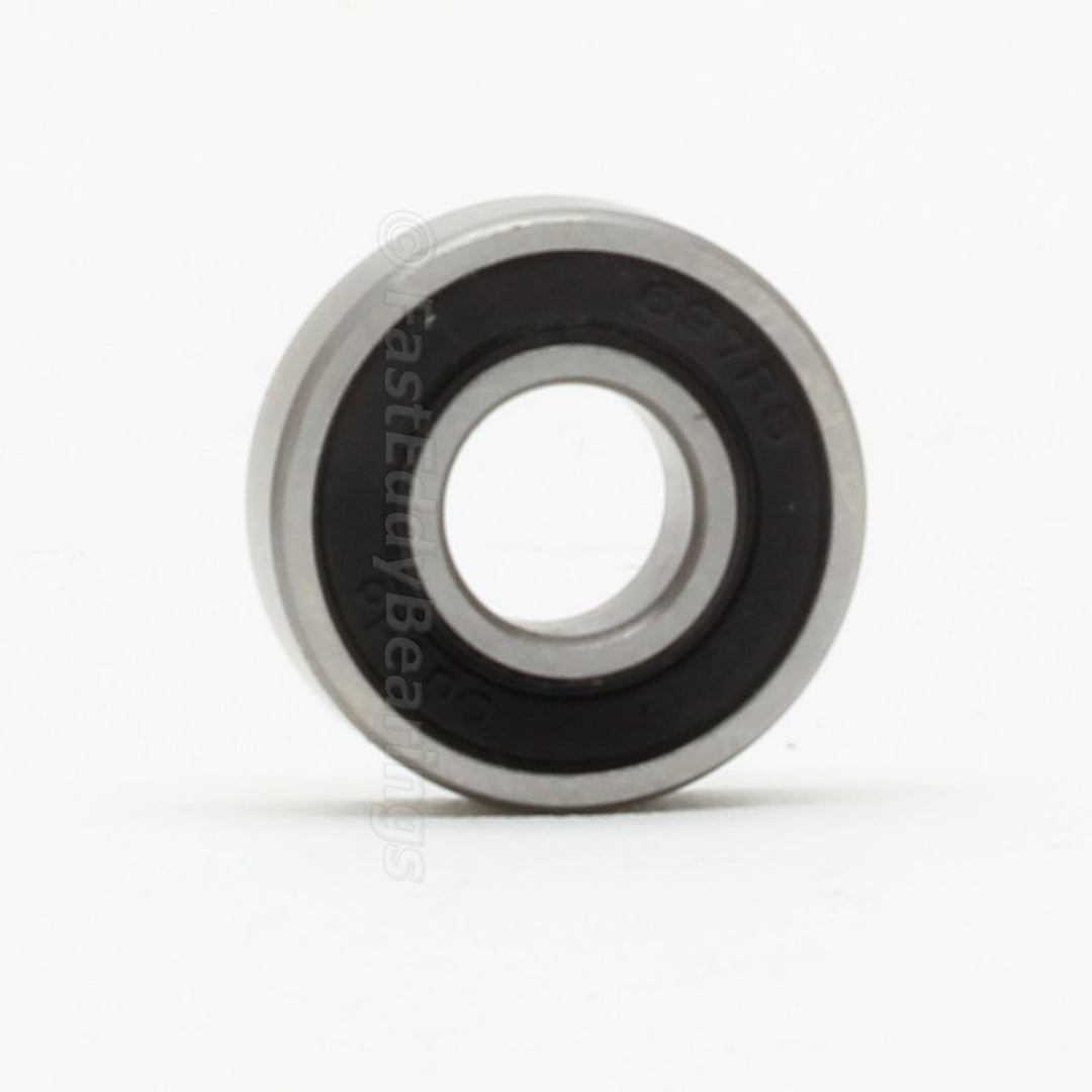 FastEddy 7x11x3 Rubber Sealed Bearing MR117-2RS TFE1382