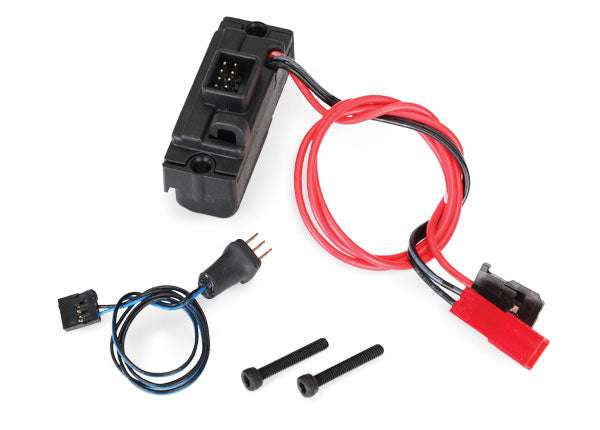Traxxas 8028 LED lights power supply (regulated 3V 0.5-amp) 3-in-1 wire harness