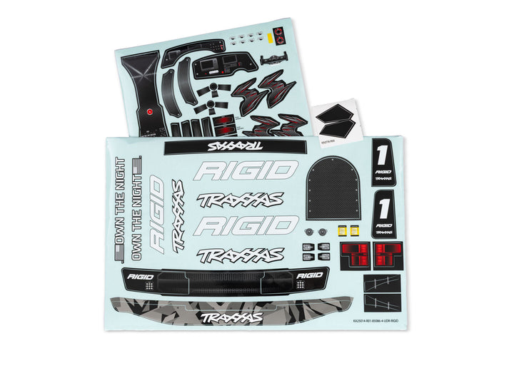 Unlimited Desert Racer Body Decal Sheets