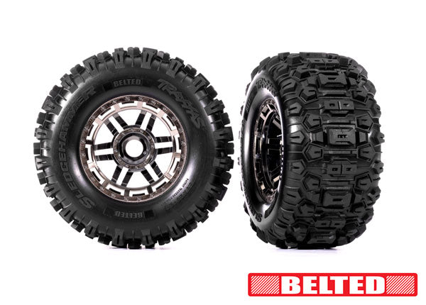 Sledgehammer AT Belted Tires Mounted 8975