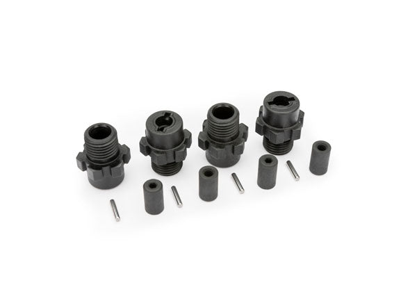 Wheel Hubs, Hex (4), Axles With Pins (4) 9085
