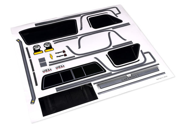 Chevy 1979 K10  Decal Sheet 9299