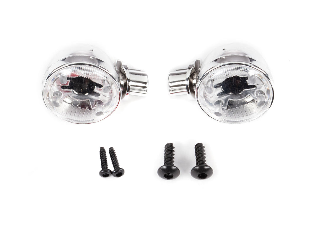 Traxxas 9334 Mirrors, side (left &amp; right)/ mounts (2)/ headlight housings (left &amp; right)/ headlight lens (2)/ tail light lens (2)/ retainers (2)/ 2.6x8 BCS (2)/ 1.6x7 BCS (self-tapping) (8) (fits 