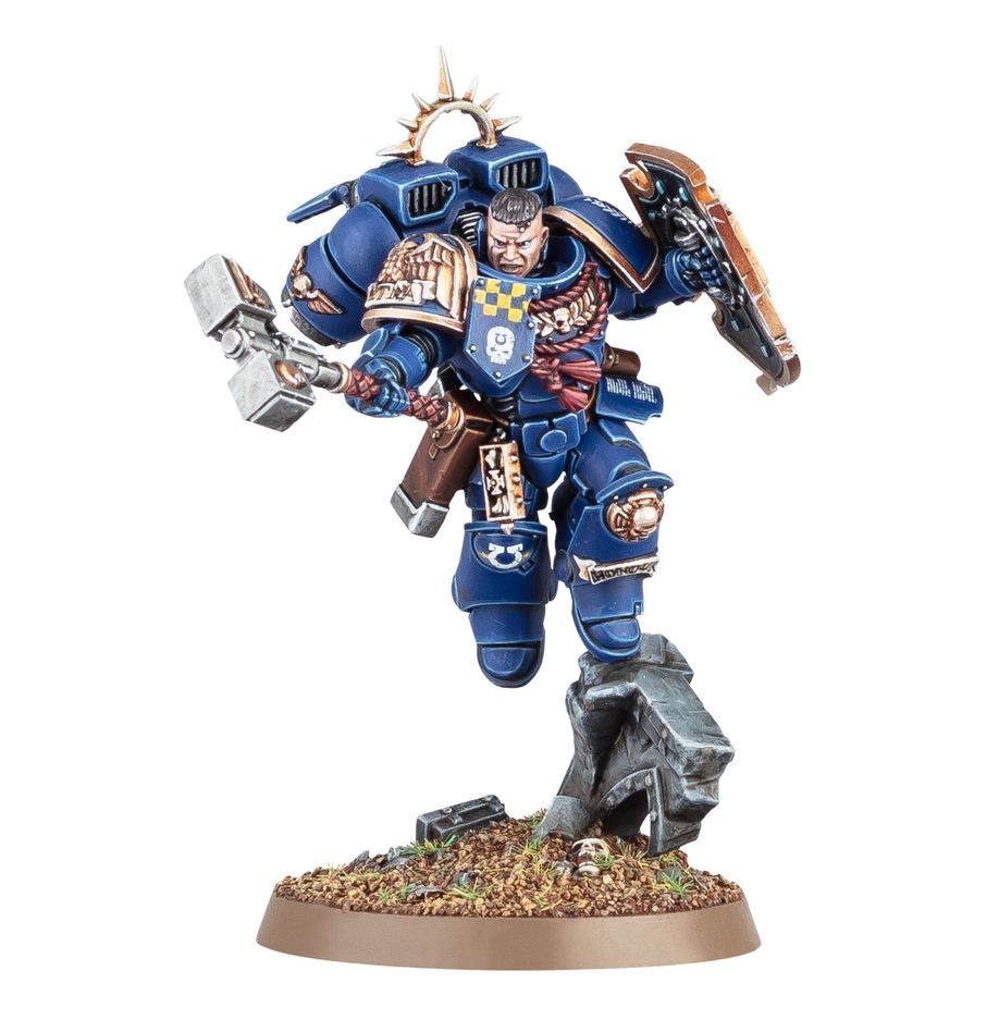 Space Marines: Captain with Jump Pack &amp; Relic Shield