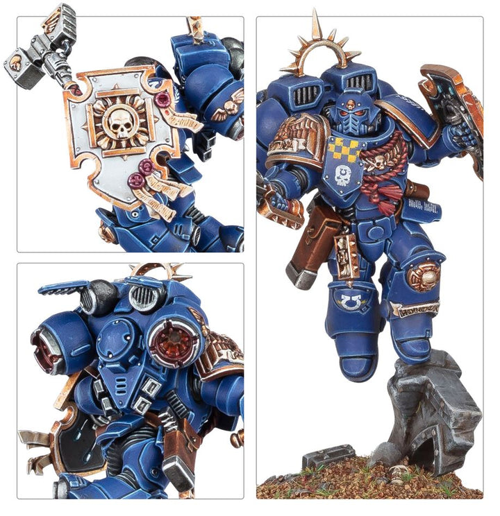 Space Marines: Captain with Jump Pack &amp; Relic Shield