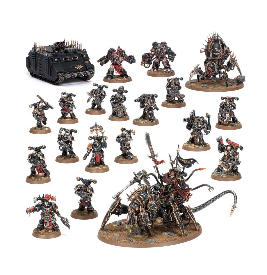 Chaos Space Marines: Hellforged Warband 71-43