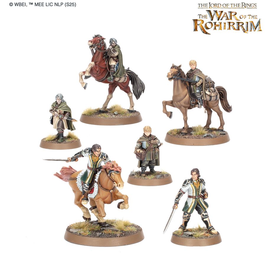 Middle-Earth Strategy Battle Game: Frealaf Hildeson &amp; Olwyn and Lief