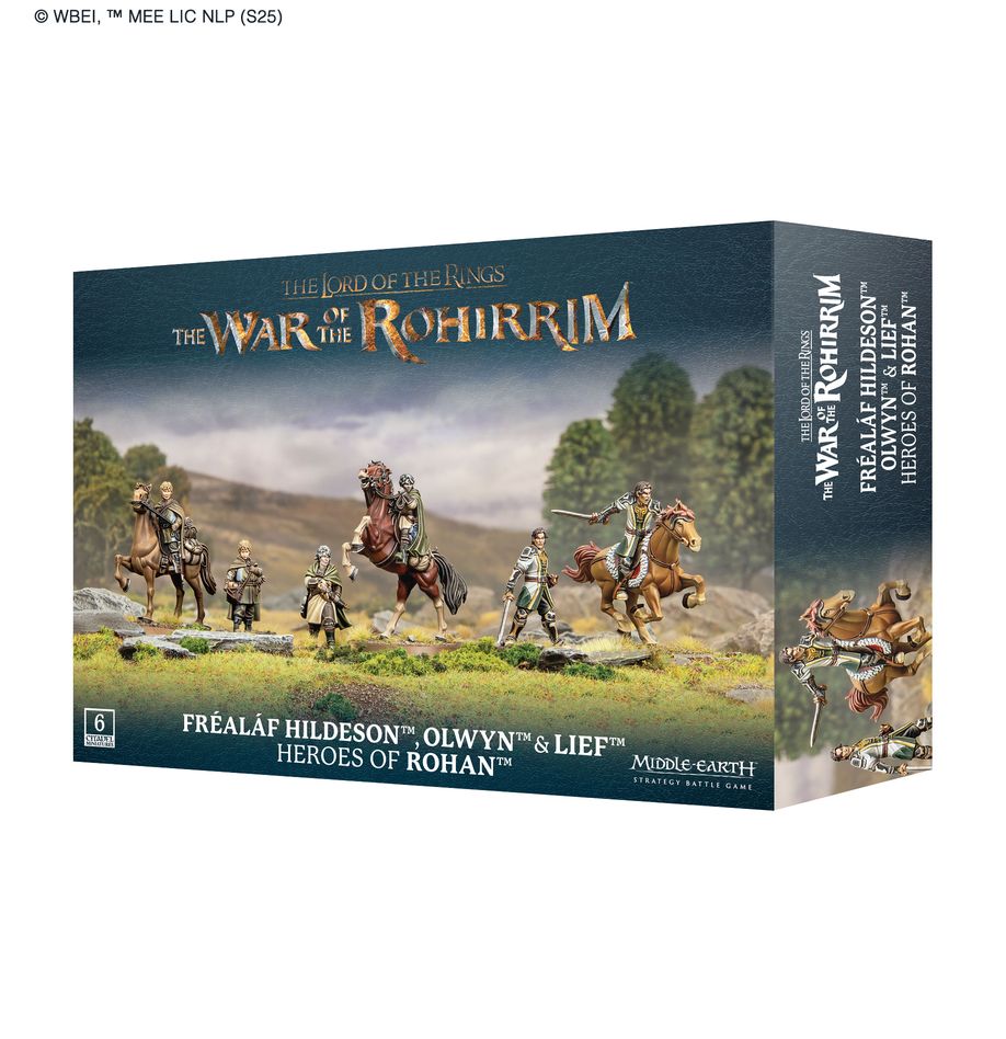 Middle-Earth Strategy Battle Game: Frealaf Hildeson &amp; Olwyn and Lief