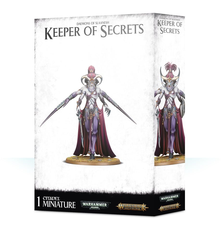 Warhammer Age of Sigmar: Daemons Of Slaanesh Keeper of Secrets