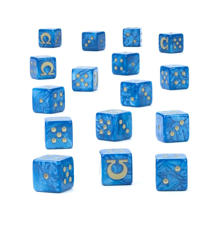 WH40K Dice Set: Ultramarines