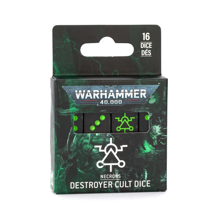 WH40K Dice Set: Necrons Destroyer Cult