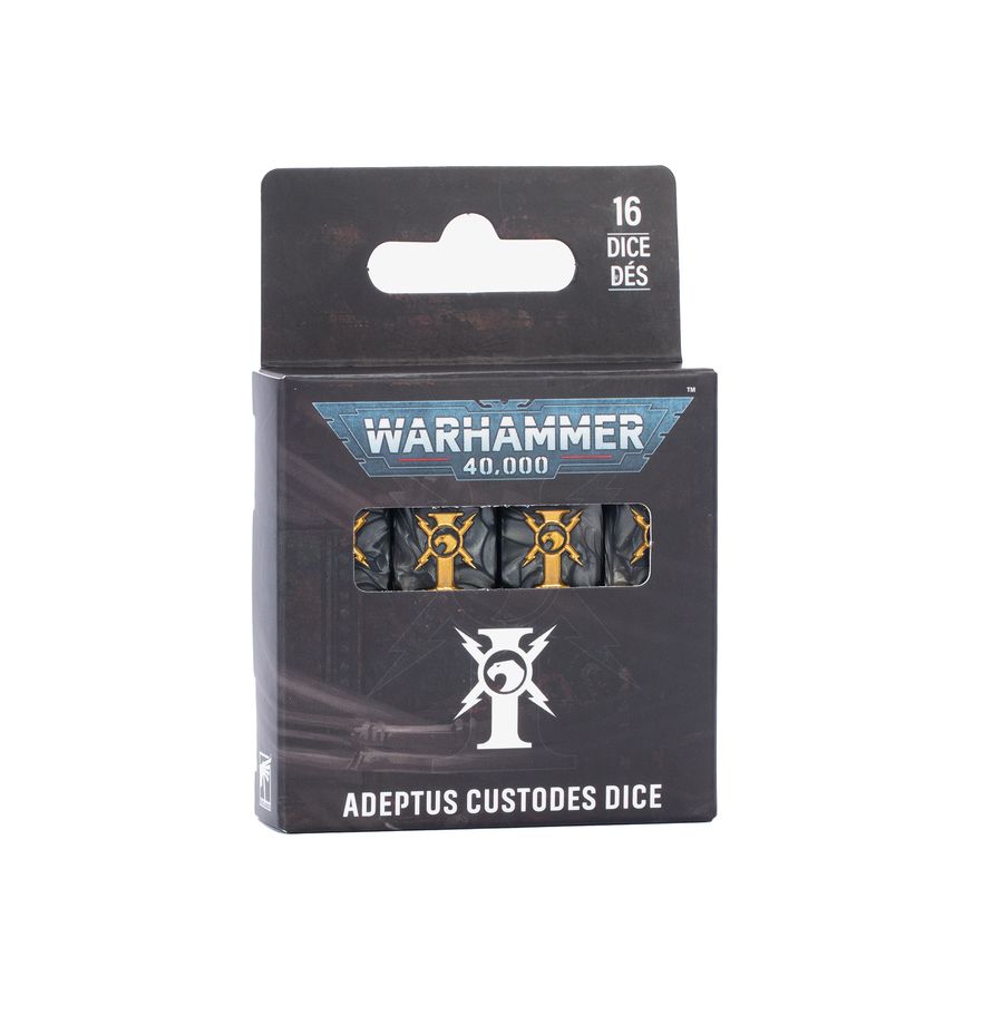 WH40K: Adeptus Custodes Dice Set