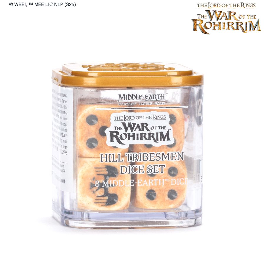 Middle-Earth Strategy Battle Game: Hill Tribesman Dice Set