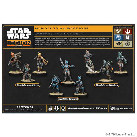 Star Wars: Legion - Mandalorian Warriors (SWQ81)