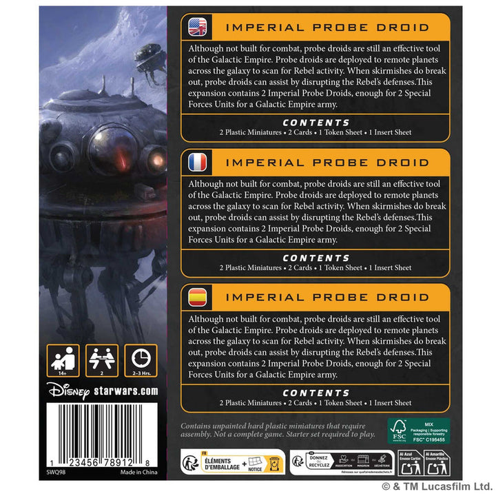 Star Wars: Legion - Imperial Probe Droids (SWQ98)