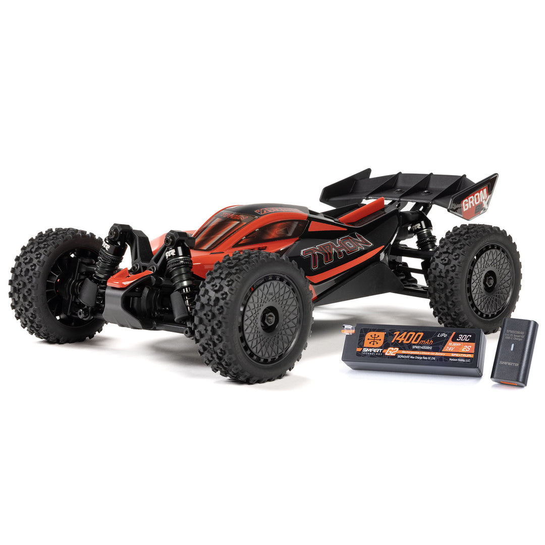 Arrma 1/14 TYPHON GROM 223S DSC 4X4 RTR Brushless Buggy (Battery & Charger Included) ARA2306ST