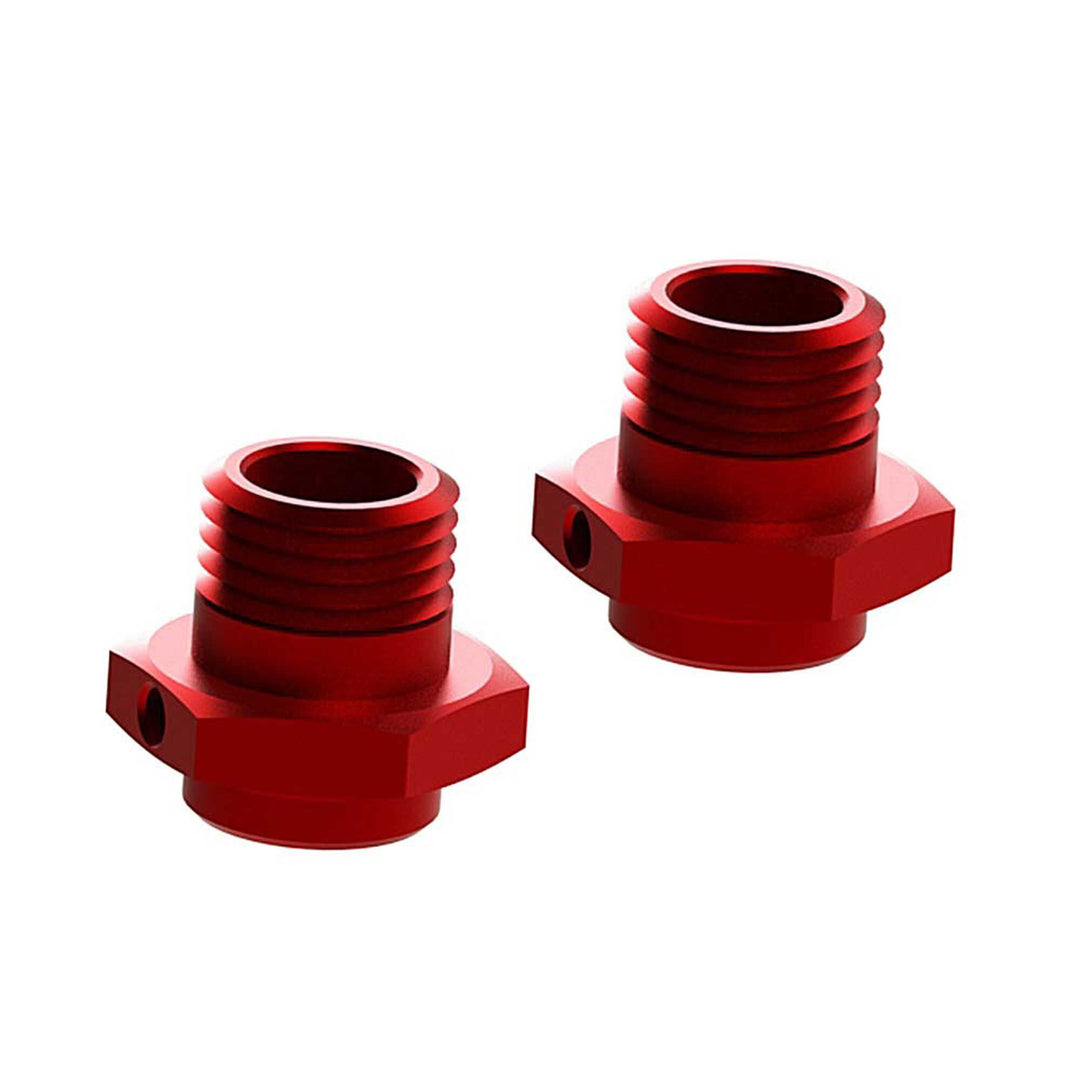 Arrma AR310484 Wheel Hex Alumn 17mm/16.5mm Red (2) ARAC9416