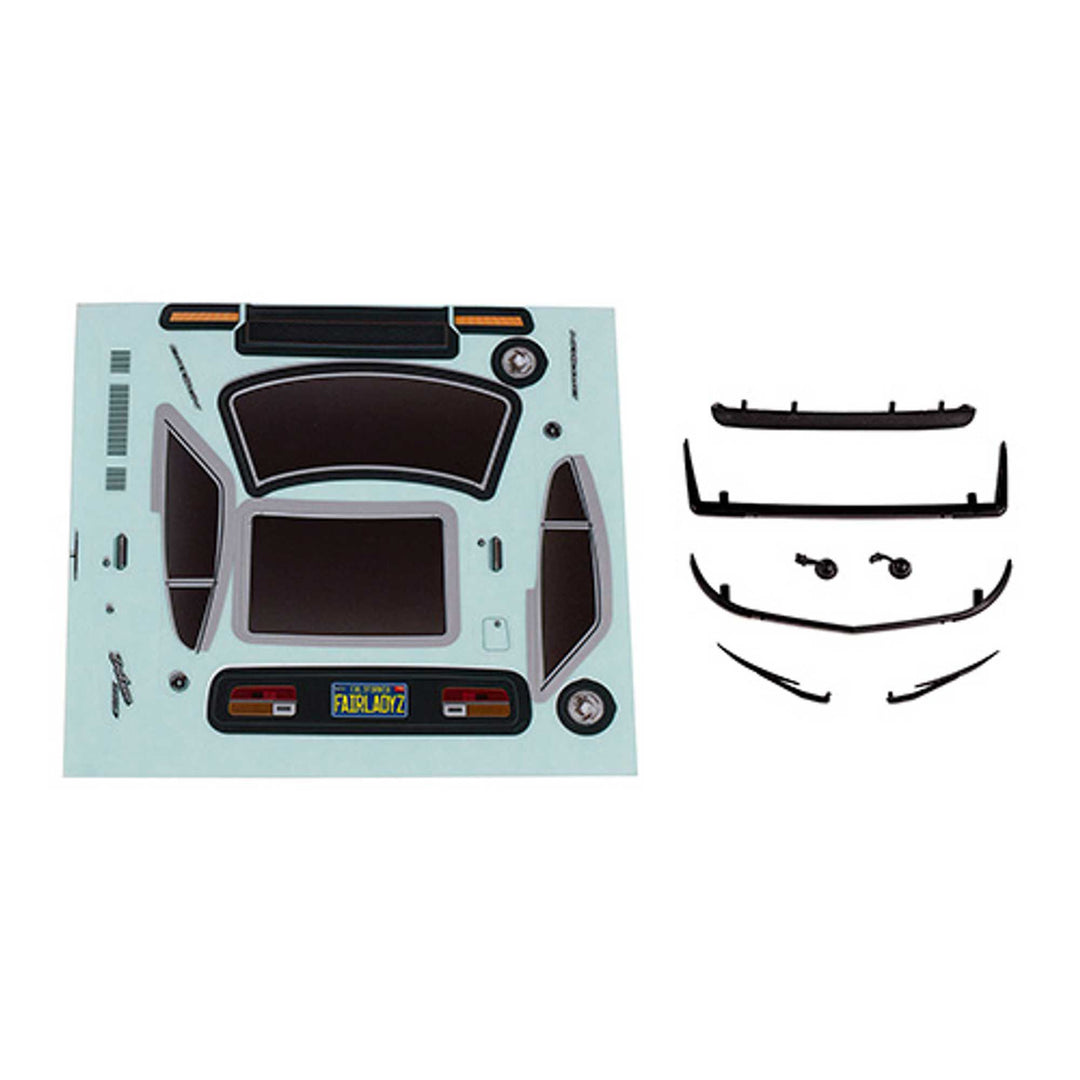 Associated SR27 Datsun 240Z Body Accessories Set, 1/27 Team Associated SR27 21813