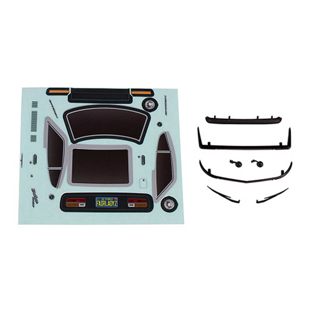 Associated SR27 2023 Nissan Z Body Accessories Set, 1/27 Team Associated SR27 21818