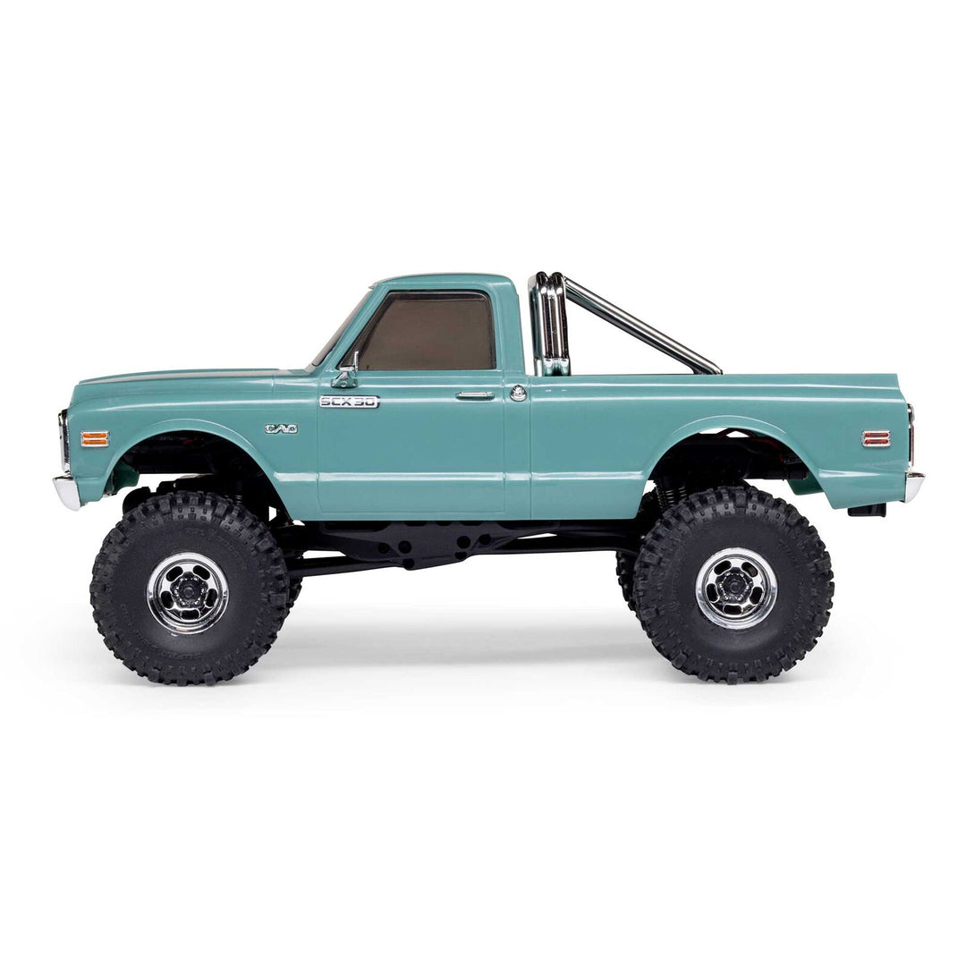 Axial 1/30 SCX30 Chevrolet K10 4X4 RTR Brushed Rock Crawler (Battery &amp; Charger Included)