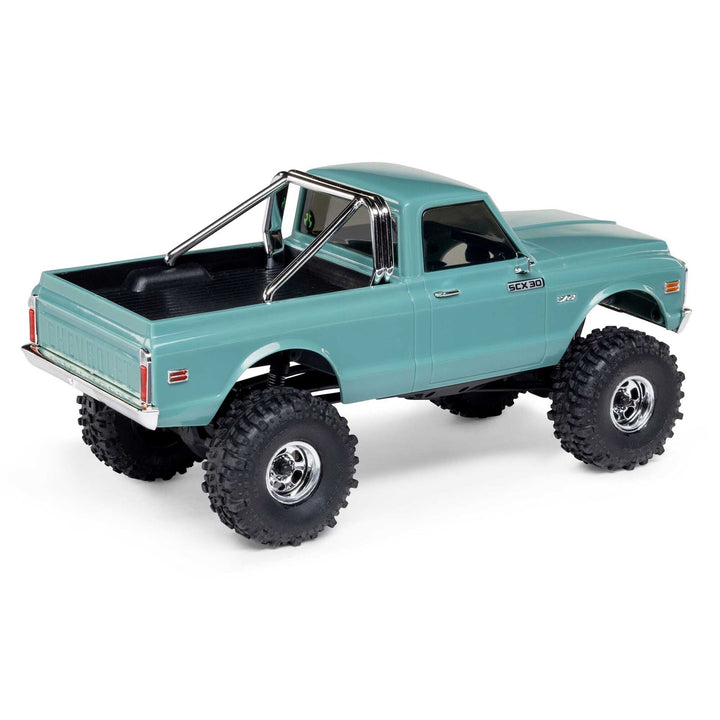 Axial 1/30 SCX30 Chevrolet K10 4X4 RTR Brushed Rock Crawler (Battery &amp; Charger Included)