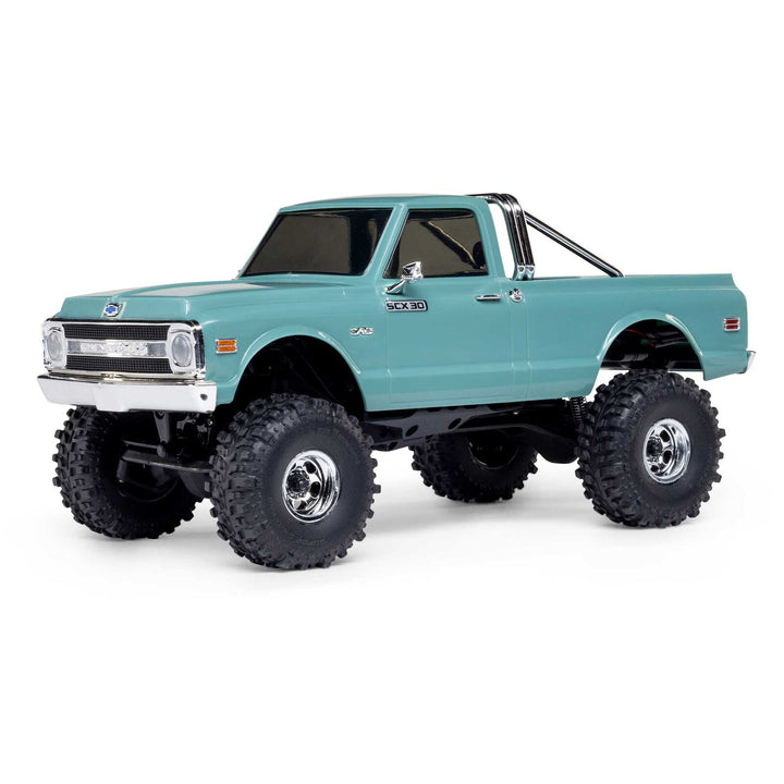 Axial 1/30 SCX30 Chevrolet K10 4X4 RTR Brushed Rock Crawler (Battery &amp; Charger Included)