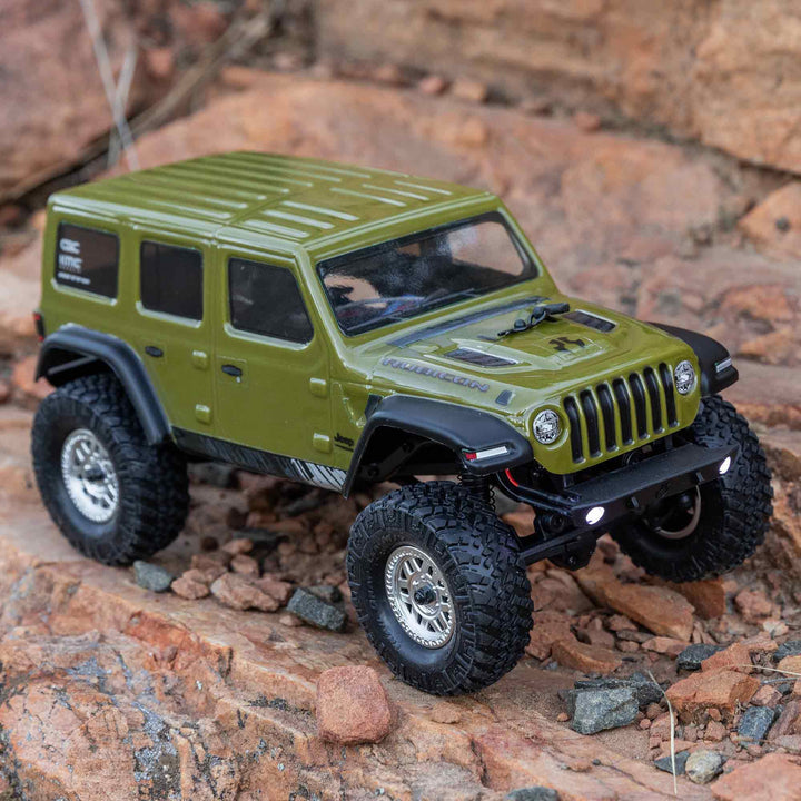 Axial 1/24 SCX24 Jeep Wrangler JLU 4X4 Rock Crawler Brushed RTR AXI00002V3