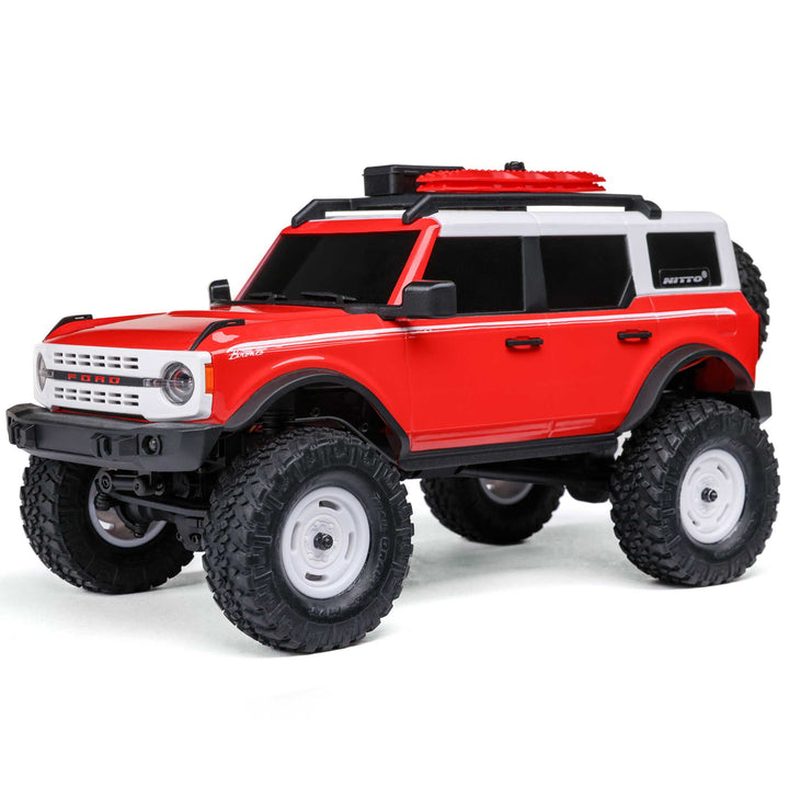 1/24 SCX24 Ford Bronco Heritage Edition 4X4 RTR Brushed Rock Crawler (Battery & Charger Included) AXI00006V2