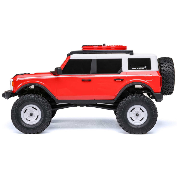 1/24 SCX24 Ford Bronco Heritage Edition 4X4 RTR Brushed Rock Crawler (Battery & Charger Included) AXI00006V2