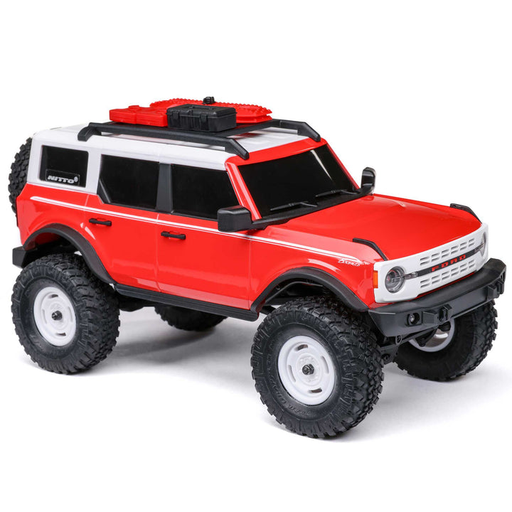 1/24 SCX24 Ford Bronco Heritage Edition 4X4 RTR Brushed Rock Crawler (Battery & Charger Included) AXI00006V2