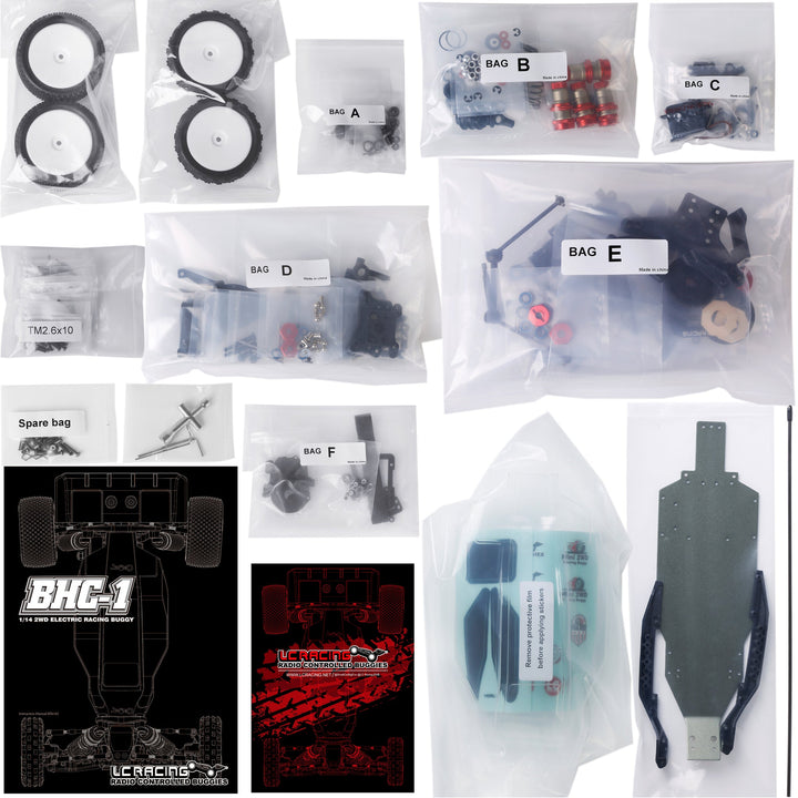 LC Racing BHC-1 1/14 2WD Buggy - KIT BCH-1hk