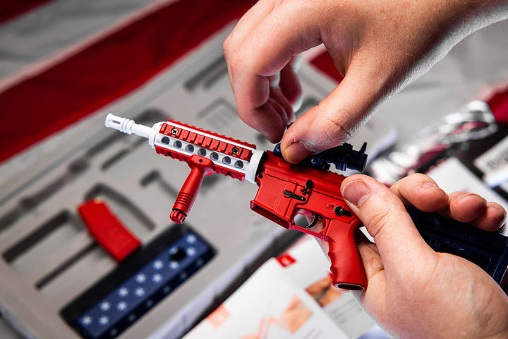 GoatGuns Miniature 1/3 Scale Die-Cast AR-15 M4R1CA USA Model Kit