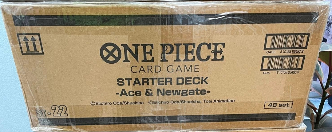 ONE PIECE: The Three Brothers Ultra Deck CASE OF 4 X ST-13 CASE 6 Decks SEALED