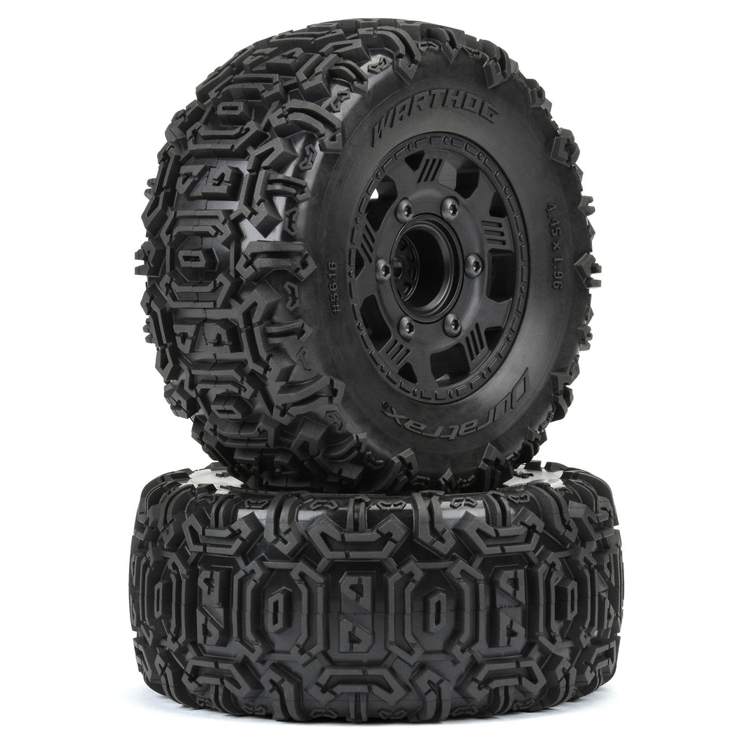 1/10 Warthog F/R 2.2" / 3.0" SC Tires MTD 12 &amp; 14mm Black Ripper (2) DTX564610