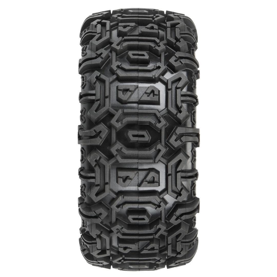 1/10 Warthog F/R 2.2" / 3.0" SC Tires MTD 12 &amp; 14mm Black Ripper (2) DTX564610