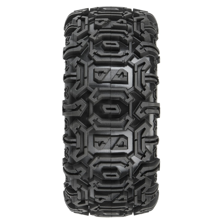 1/10 Warthog F/R 2.2" / 3.0" SC Tires MTD 12 &amp; 14mm Black Ripper (2) DTX564610