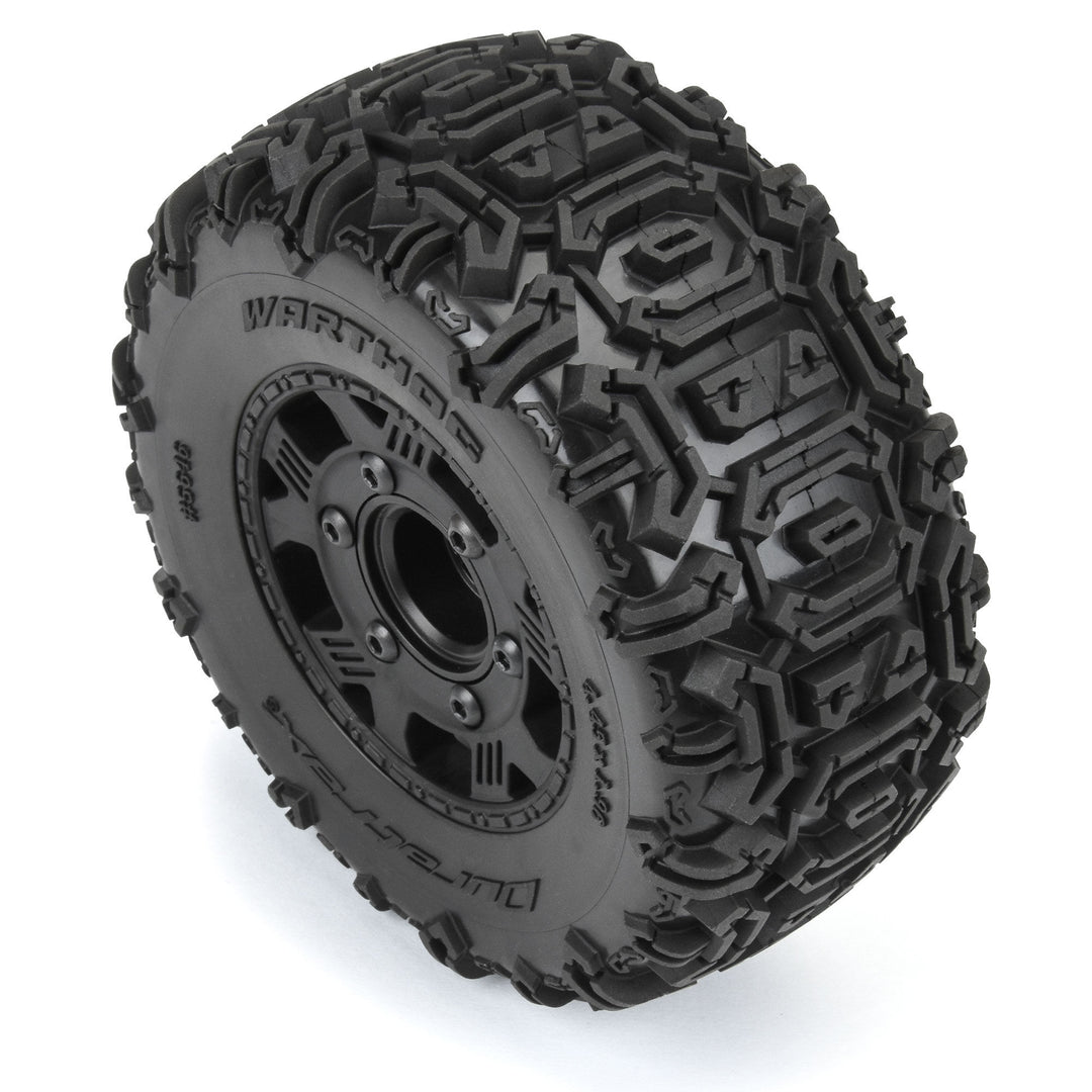 1/10 Warthog F/R 2.2" / 3.0" SC Tires MTD 12 &amp; 14mm Black Ripper (2) DTX564610