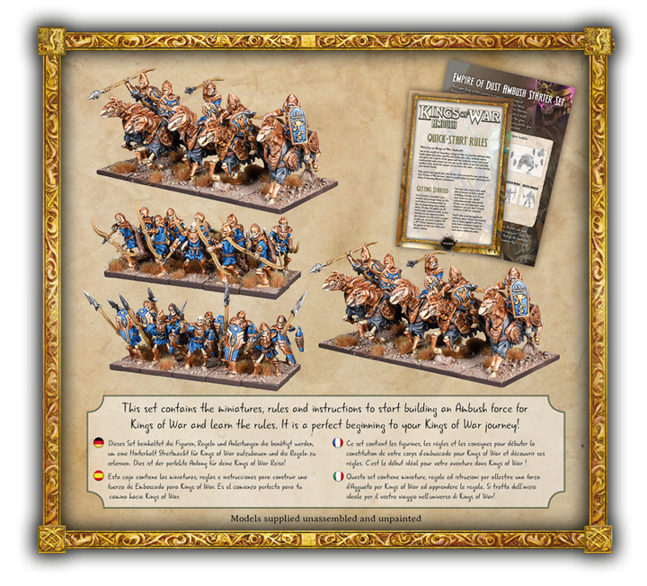 Kings of War - Empire of Dust Ambush Starter Set MGKWT105