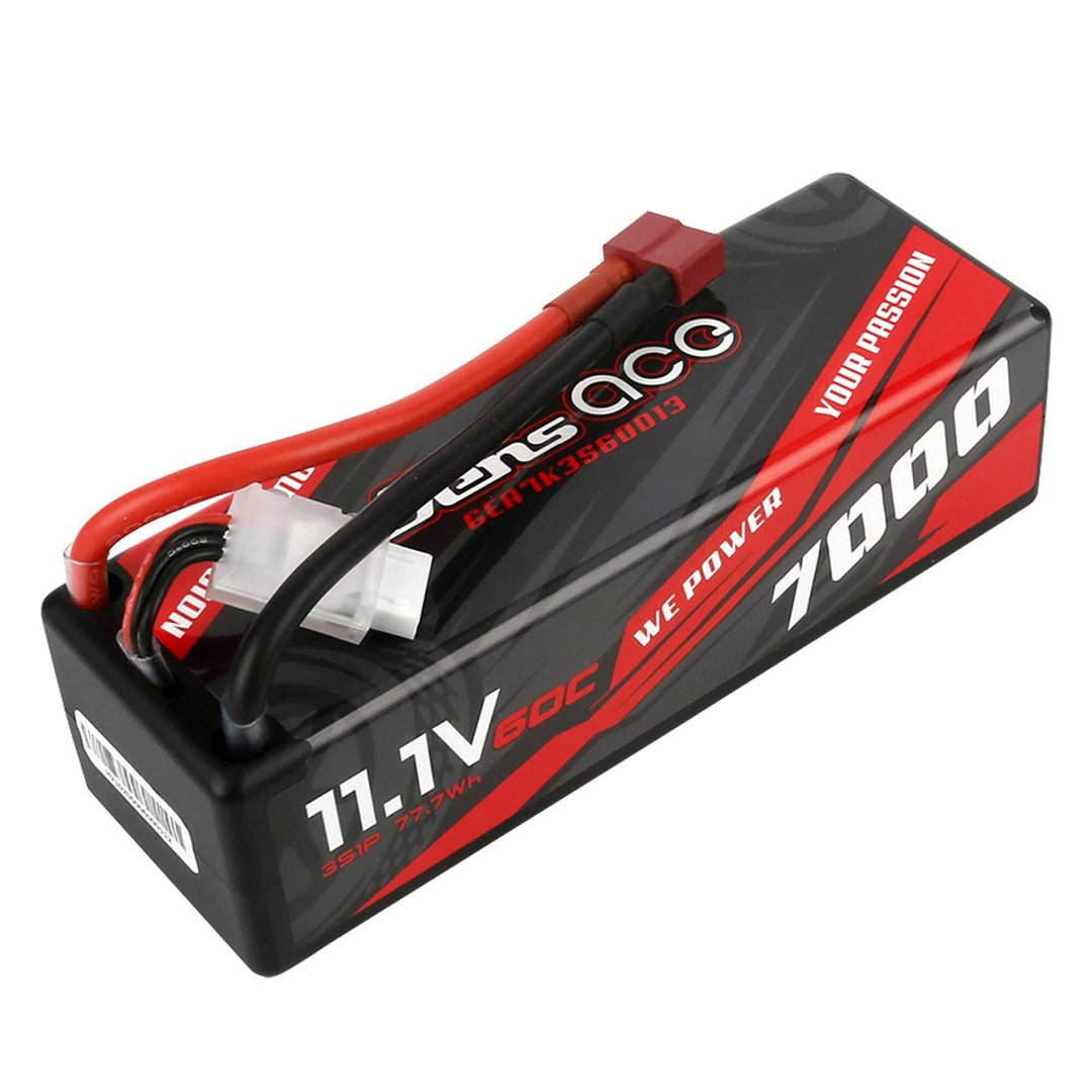 Gens Ace 11.1V 7000mAh 3S 60C, LiPo: Deans GEA7K3S60D13